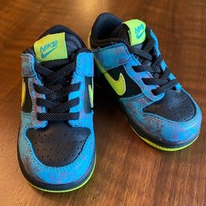 Toddler Nike Dunk Low Let's Dance Acid Washed Shoes